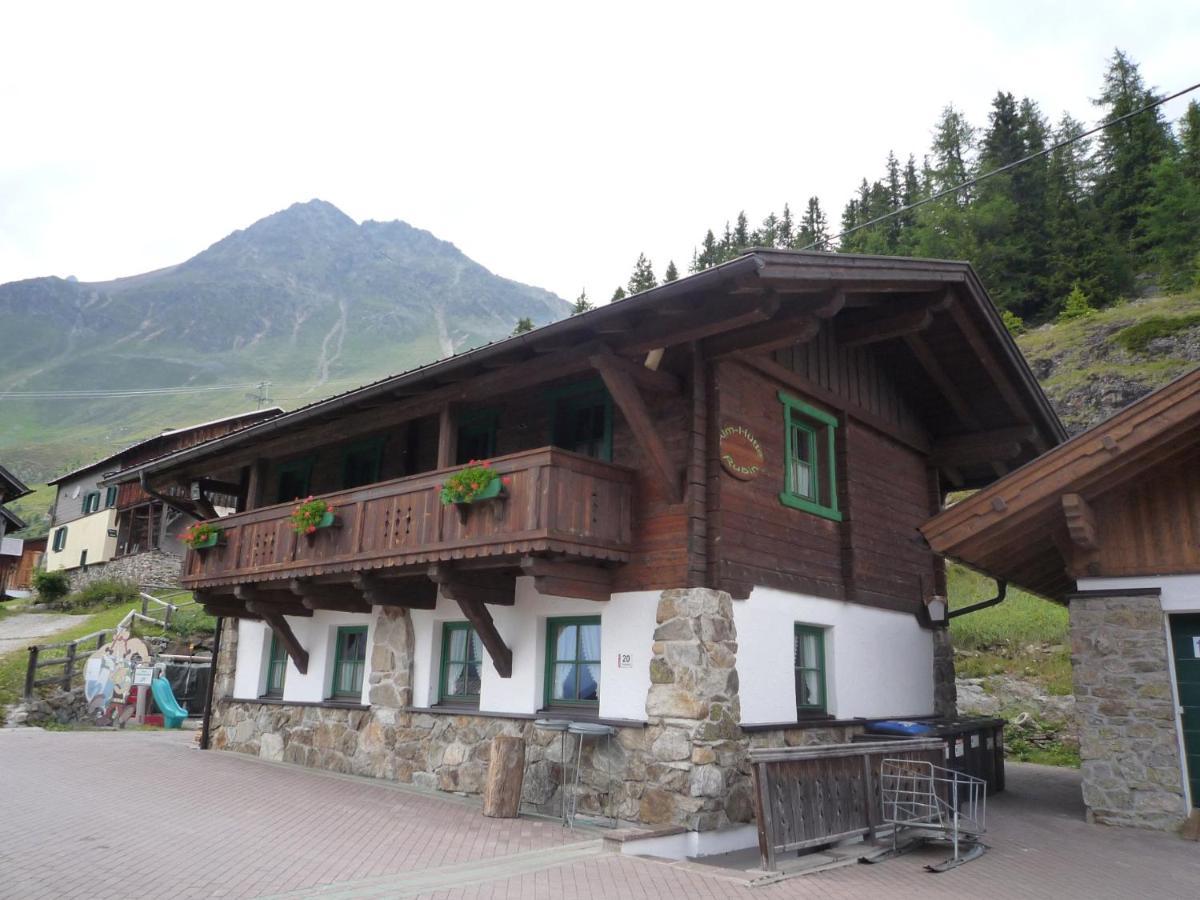 Hotel Silbertal - Almhuetten Sölden Buitenkant foto
