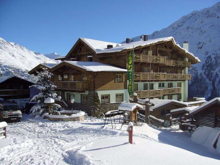Hotel Silbertal - Almhuetten Sölden Kamer foto