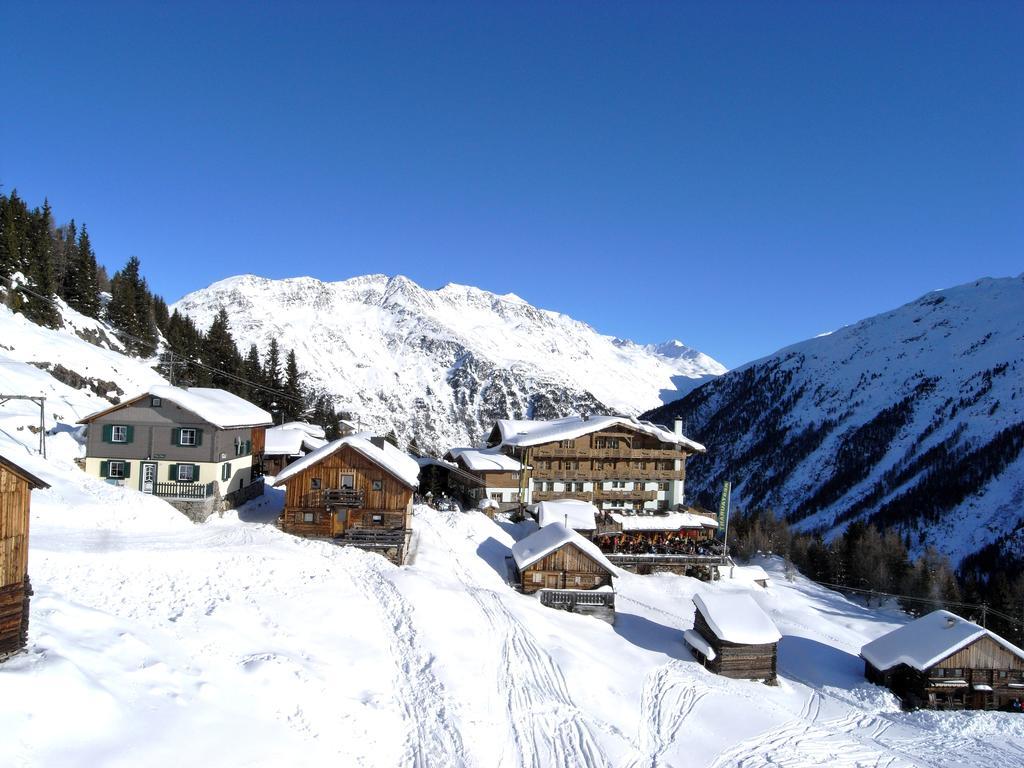 Hotel Silbertal - Almhuetten Sölden Kamer foto