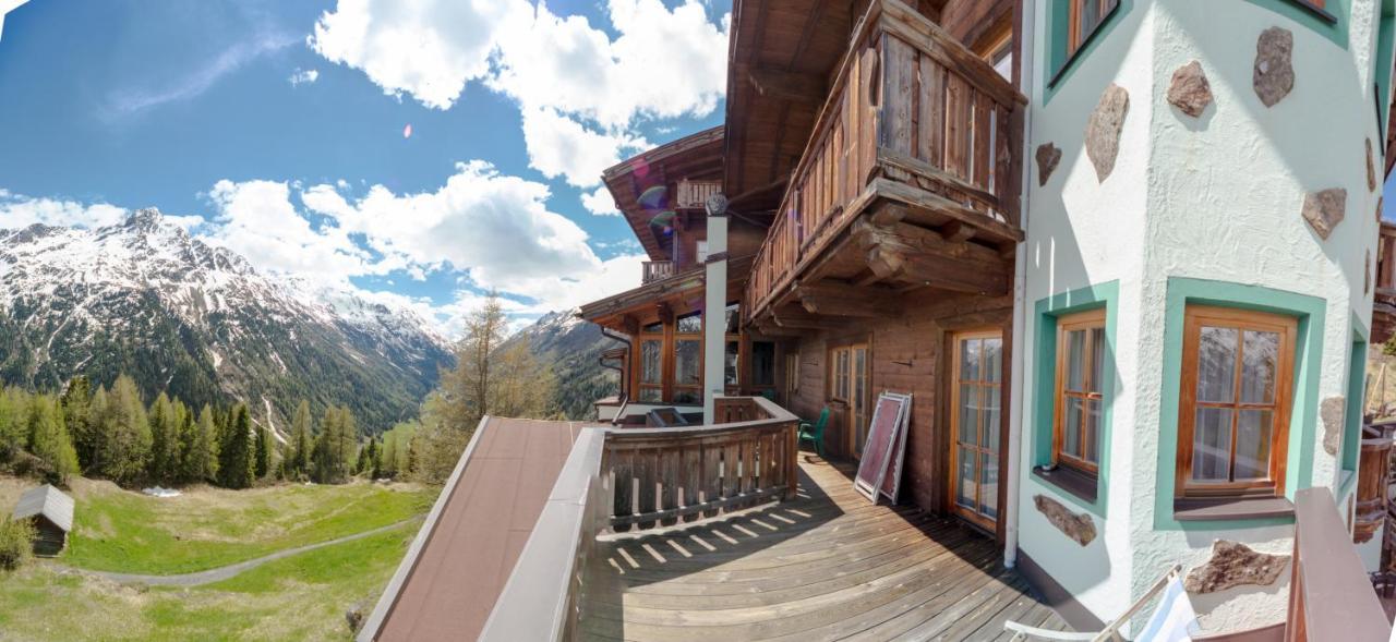 Hotel Silbertal - Almhuetten Sölden Buitenkant foto