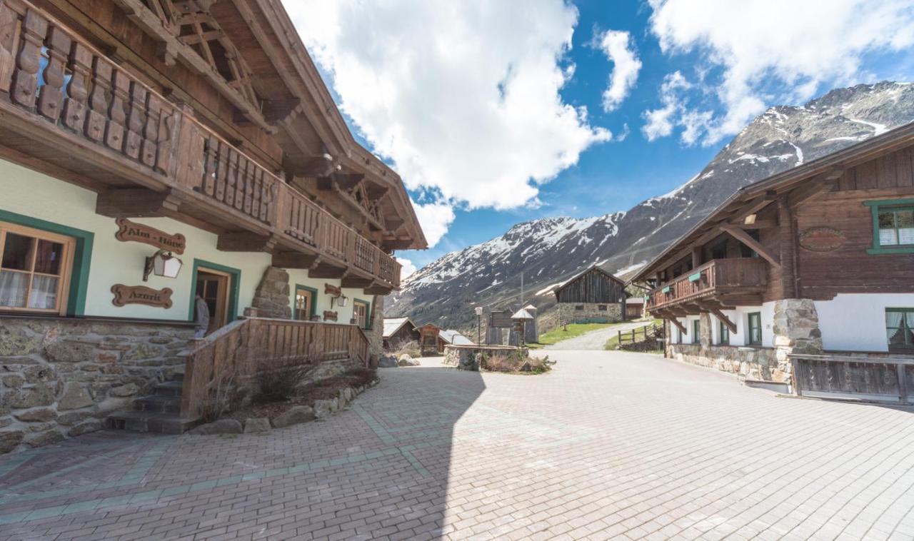 Hotel Silbertal - Almhuetten Sölden Buitenkant foto
